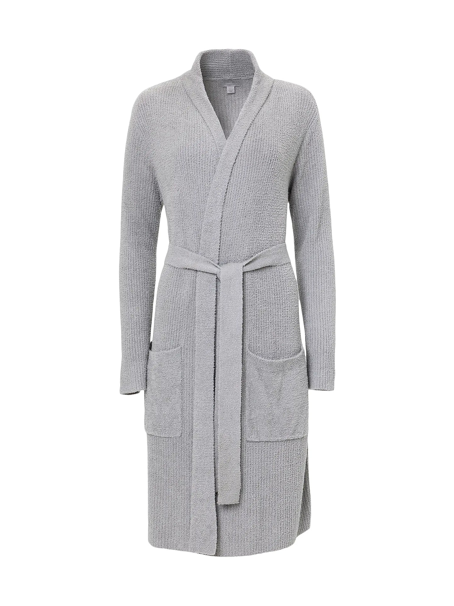 Barefoot Dreams CozyChic Lite Ribbed Robe, Sea Salt