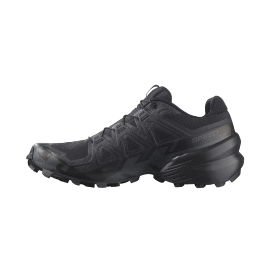 Salomon Women's Speedcross 6 Sneaker, Black/Black/Phantom