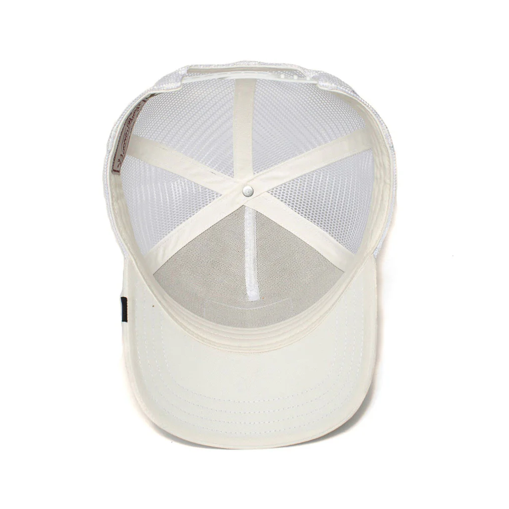 Goorin Bros. The Farm Unisex Original Adjustable Snapback Trucker Hat – Stylish and Versatile Headwear for All, The White Panther - Ndoros