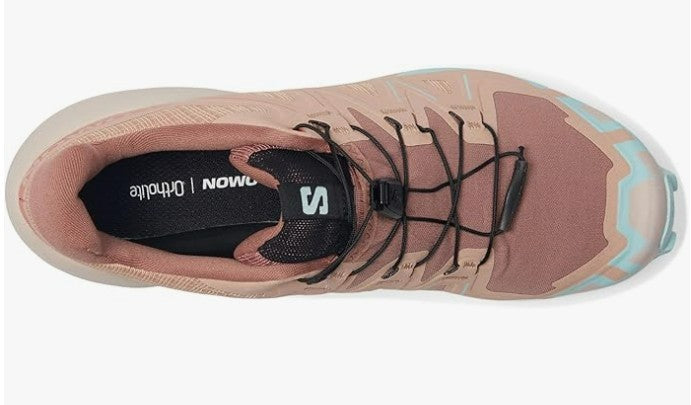 Salomon Women's Speedcross 6 Sneaker, Mahogany Rose/Hushed Violet/Iced Aqua