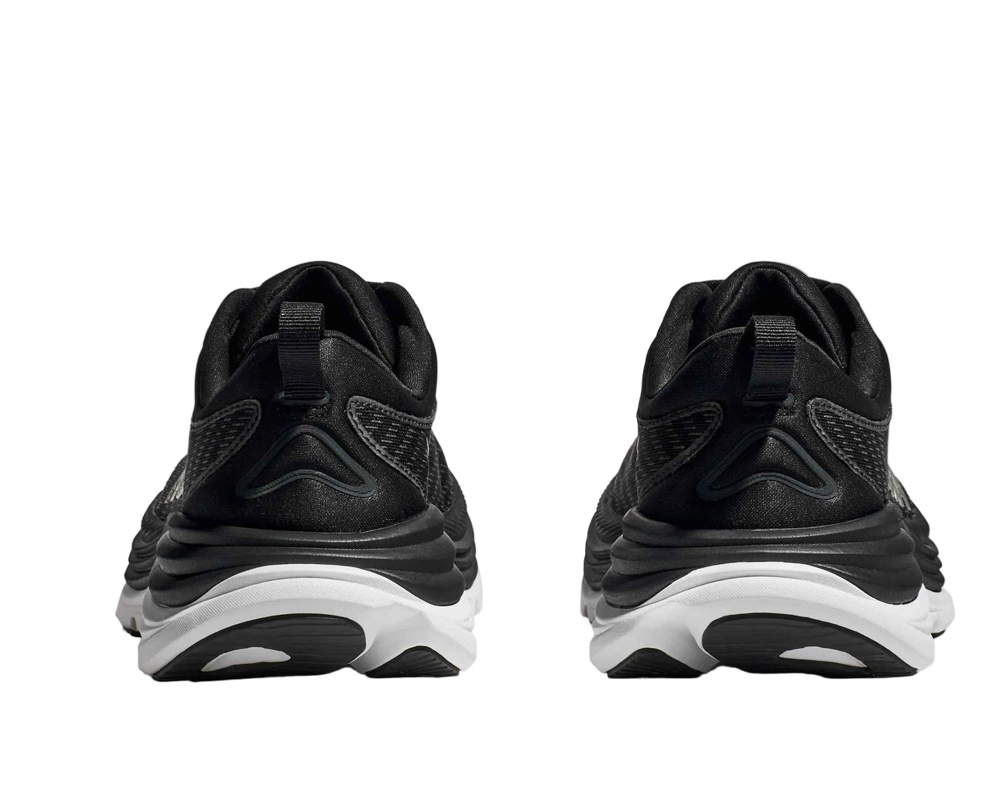 Hoka Gaviota 5 Men Cushioned Runing Shoes, Black/White - Ndoros