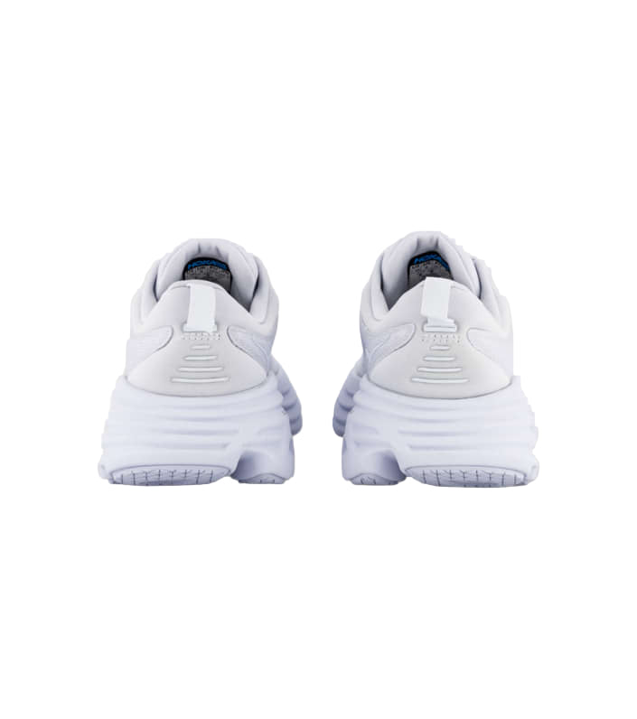Hoka Bondi 8 Men's Trail Running Shoes | White - Ndoros