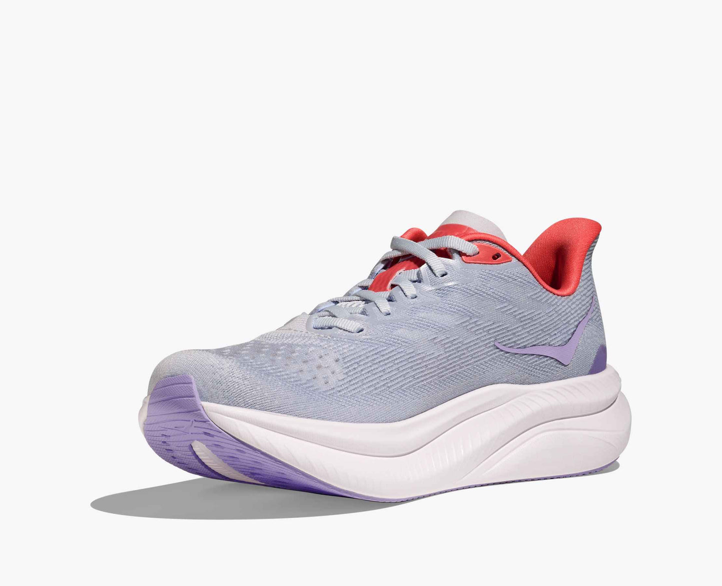 Hoka Mach 6 Women Cushioned Runing Shoes, Pale Dusk/Gull