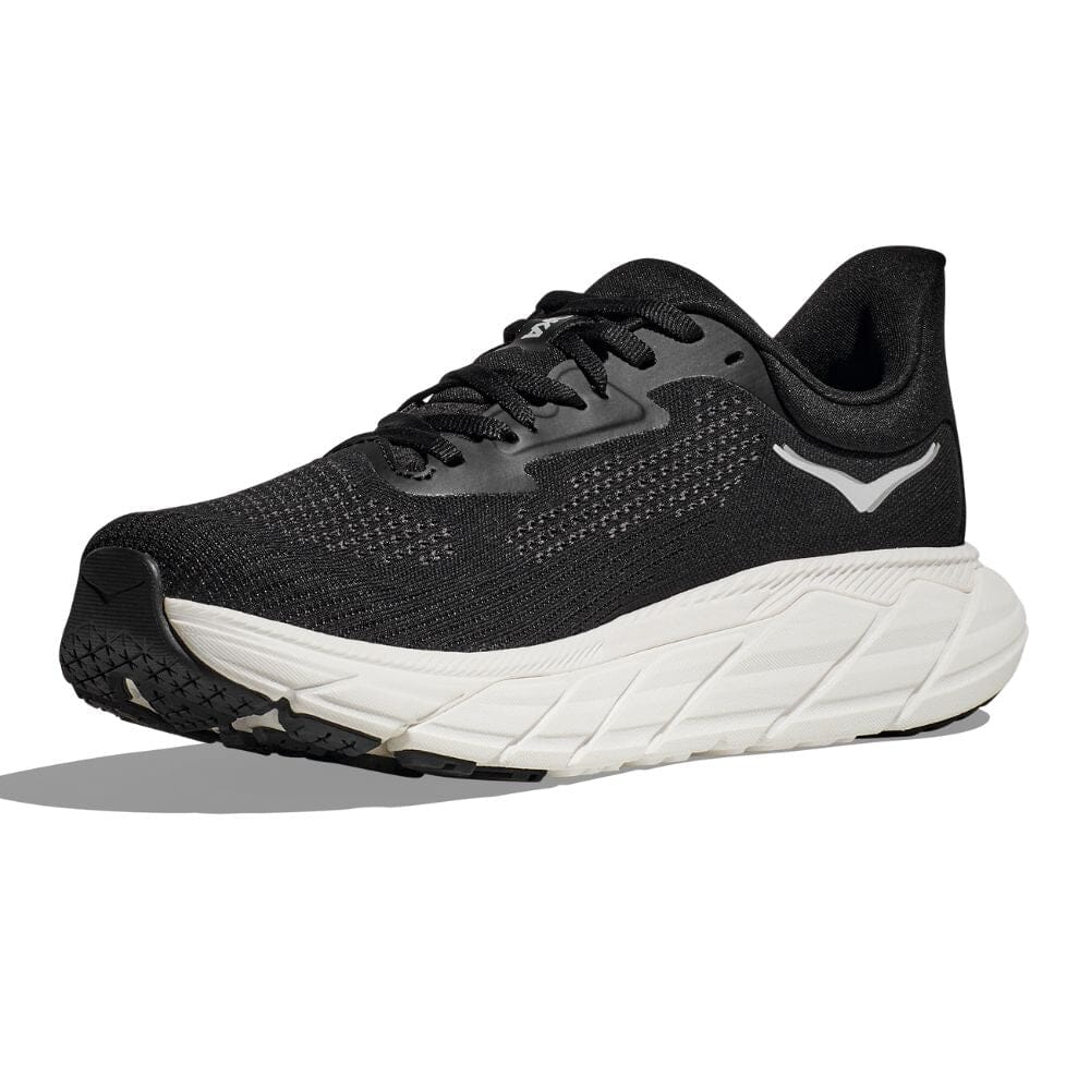Hoka Arahi 7 Men Cushioned Runing Shoes, Black/White