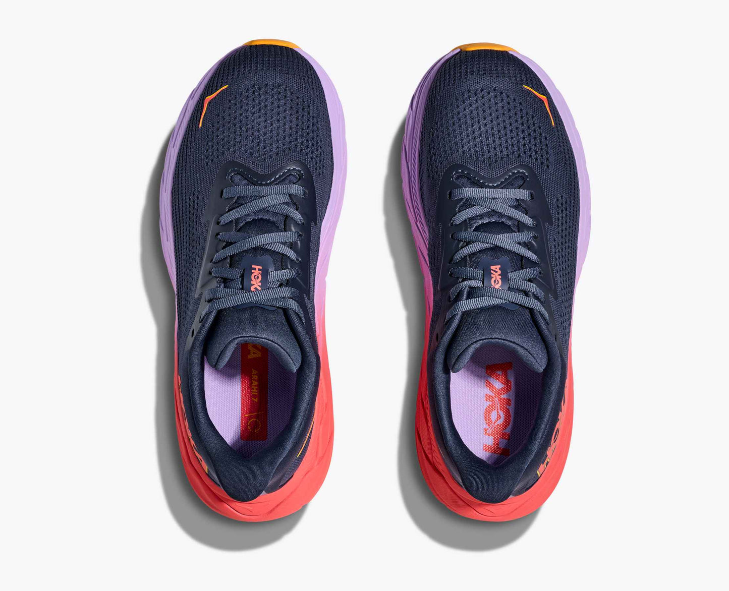 Hoka Arahi 7 Women Cushioned Runing Shoes, Nautical Dusk/Varsity Navy