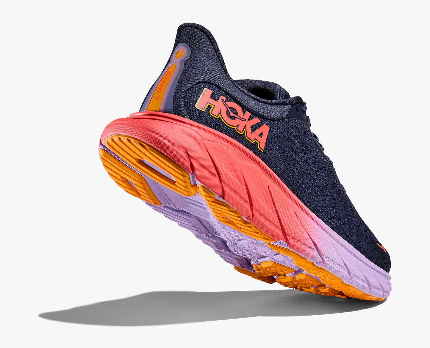 Hoka Arahi 7 Women Cushioned Runing Shoes, Nautical Dusk/Varsity Navy
