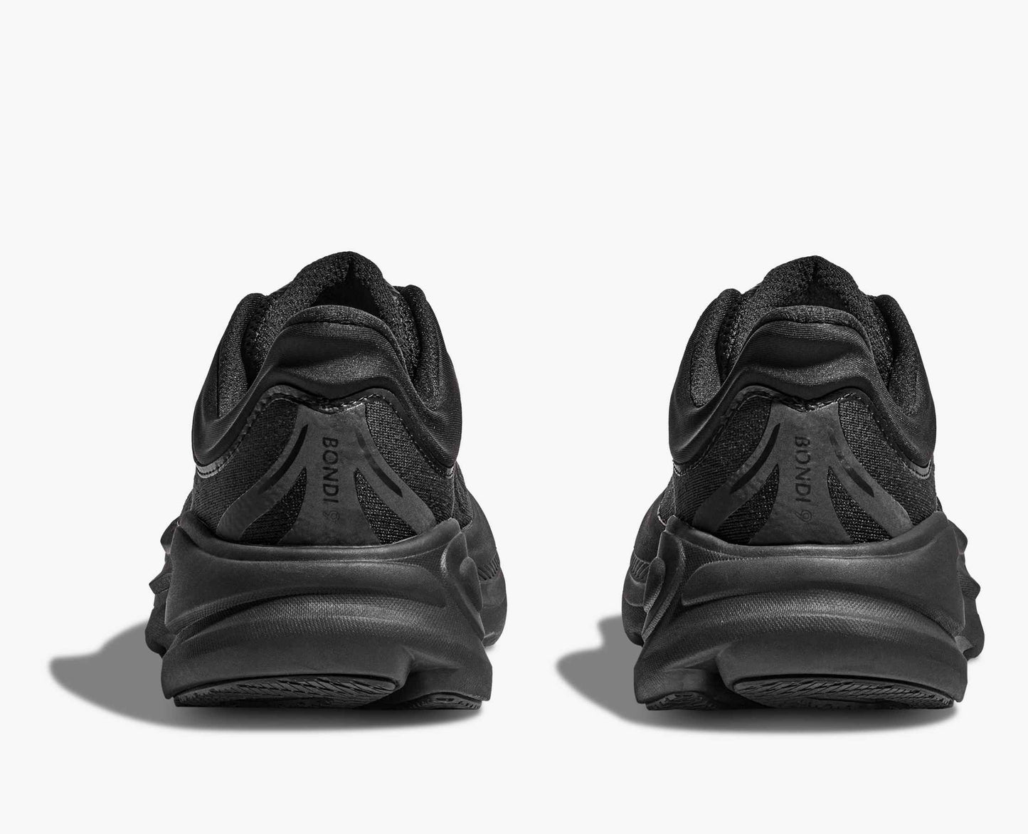 Hoka Bondi 9 cushioned Runing Shoe For Men Black/Black