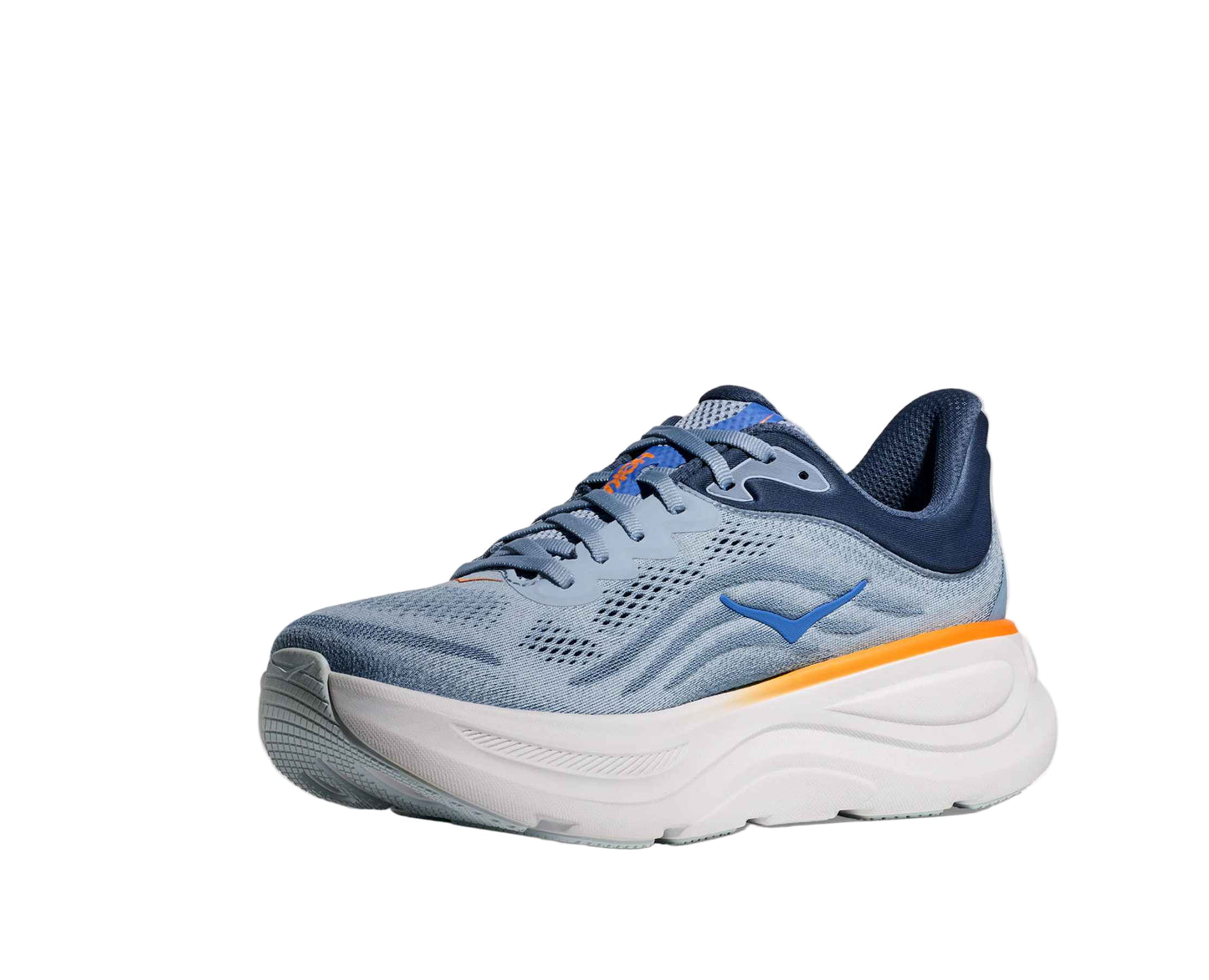 Hoka Bondi 9 Men Cushioned Runing Shoes, Drizzle/Downpour