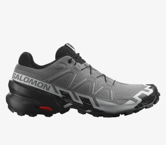 Salomon Men's Speedcross 6 Sneaker, Quiet Shade/Black/Pearl Blue