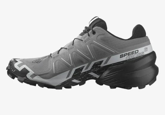 Salomon Men's Speedcross 6 Sneaker, Quiet Shade/Black/Pearl Blue