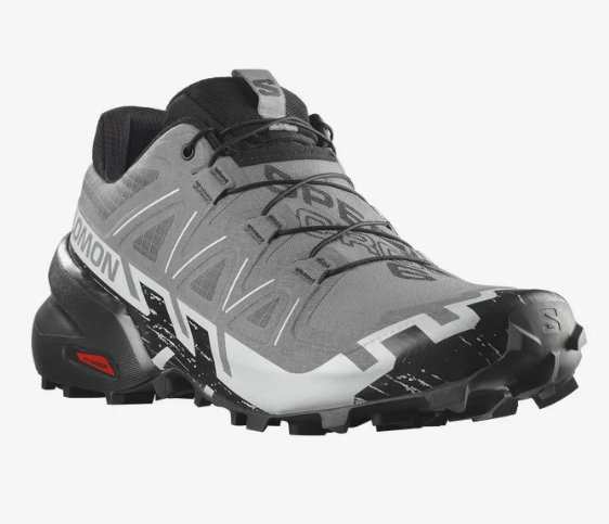 Salomon Men's Speedcross 6 Sneaker, Quiet Shade/Black/Pearl Blue