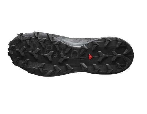 Salomon Men's Speedcross 6 Sneaker, Black/Black/Phantom