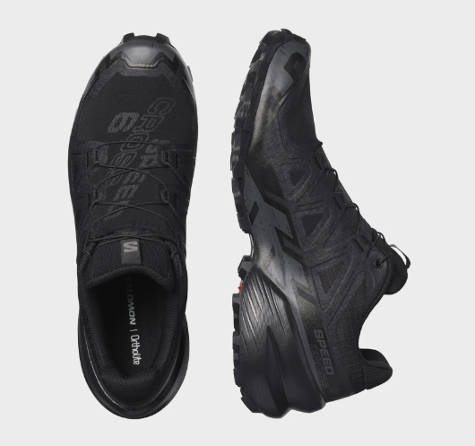 Salomon Women's Speedcross 6 Sneaker, Black/Black/Phantom