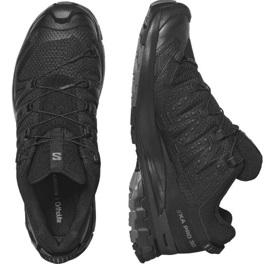 Salomon Men's XA Pro 3D V9 Sneaker, Black/Phantom/Pewter