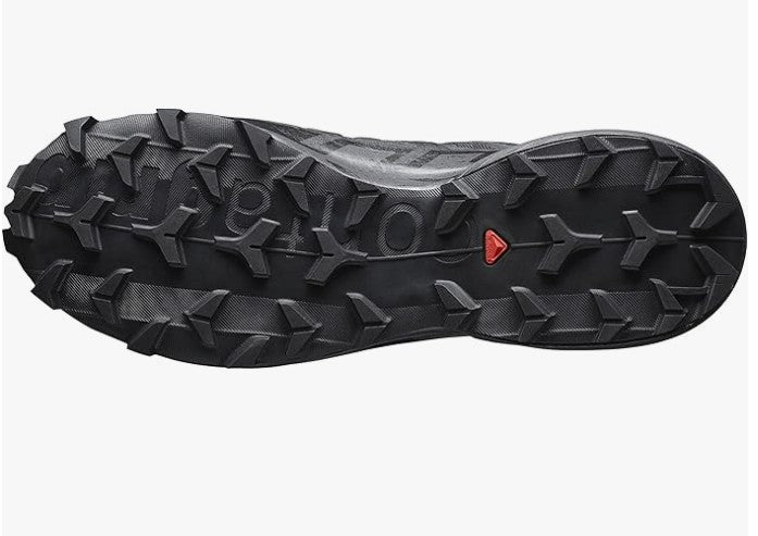 Salomon Men's Speedcross 6 GTX Sneaker, Black/Black/Phantom