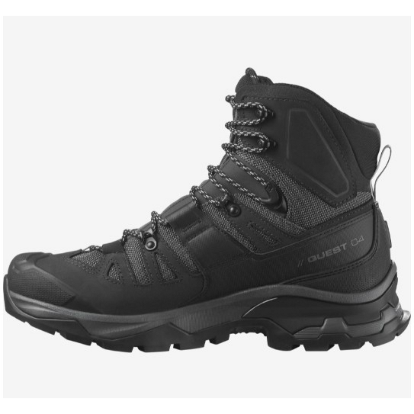 Salomon Men's QUEST 4 GORE-TEX Hiking Boots For Men, Magnet/Black/Quarry