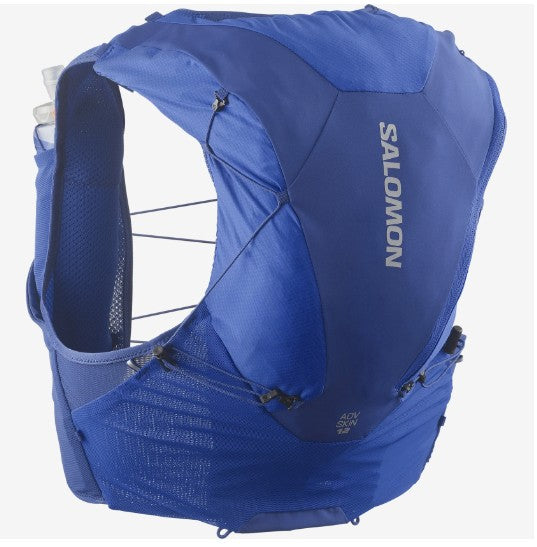 Salomon Unisex Advance Skin 12 | 12 Liter Hydration Trail Running Vest Blue