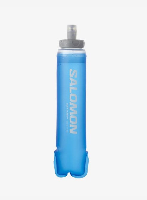 Salomon Soft Flask 500 ml / 17 Ounce Hydration Accessory - Clear Blue - Ndoros