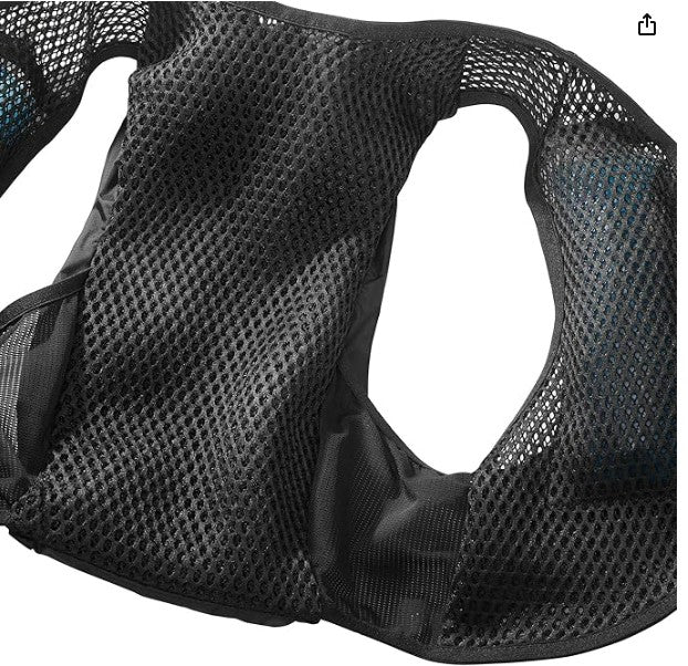 Salomon Unisex Active Skin 8, Hydration & Storage Vest with 500ml Flasks Included - Black / Metal