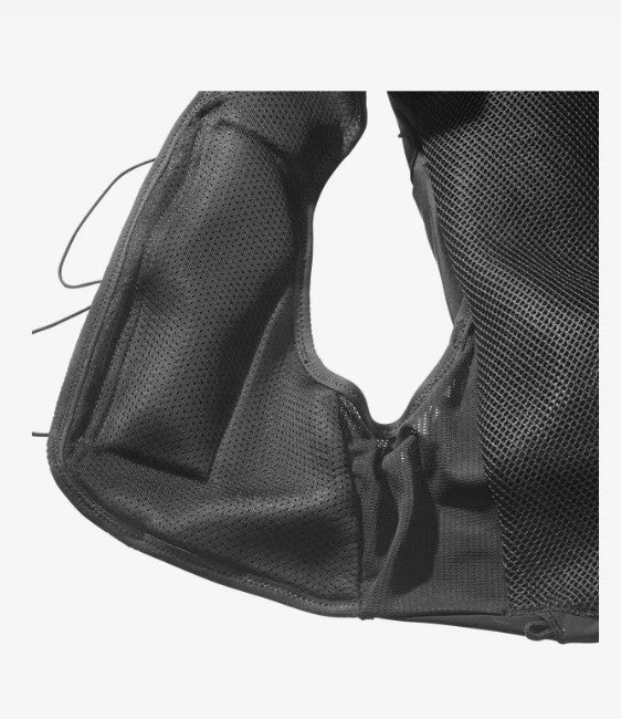 Salomon Unisex Advance Skin 12 | 12 Liter Hydration Trail Running Vest Black