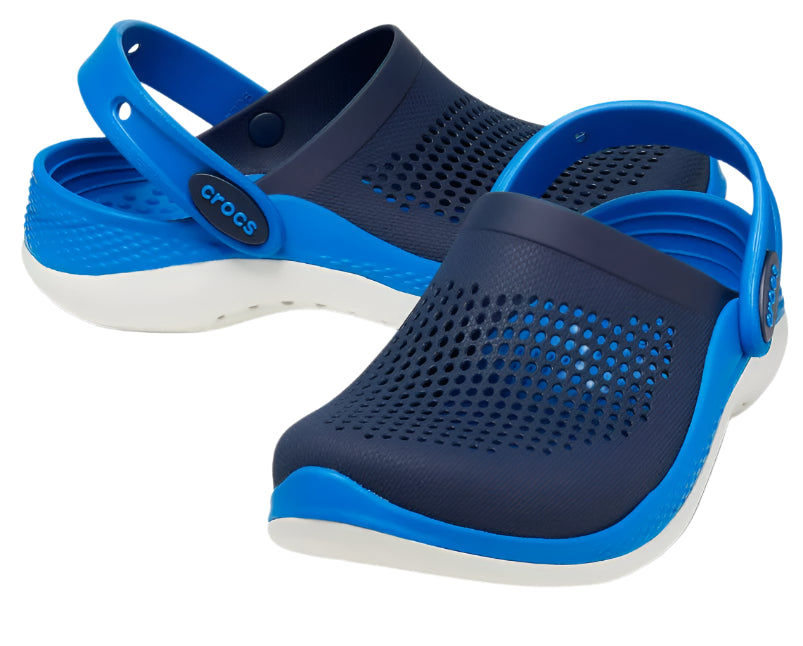 Crocs Toddlers Literade 360 Clog Navy/ Brigth Cobalt