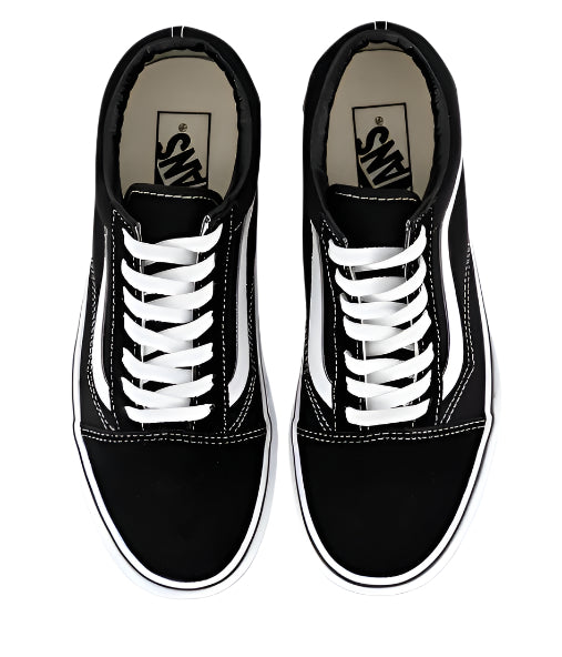 Vans Old Skool Platform Sneakers Men– Black/White