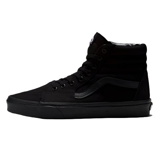 Vans SK8-Hi Canvas Unisex-Adult Hi-Top Sneaker Black/Black