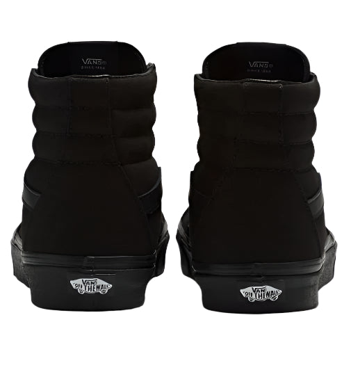 Vans SK8-Hi Canvas Unisex-Adult Hi-Top Sneaker Black/Black