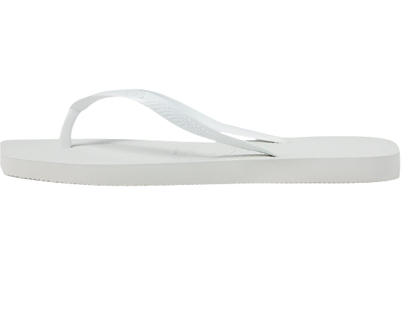 Havaianas Women Slim Flip Flop Sandal, White