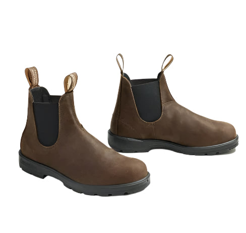 Blundstone 1609 Classic Series Unisex Chelsea Boots, Antique Brown