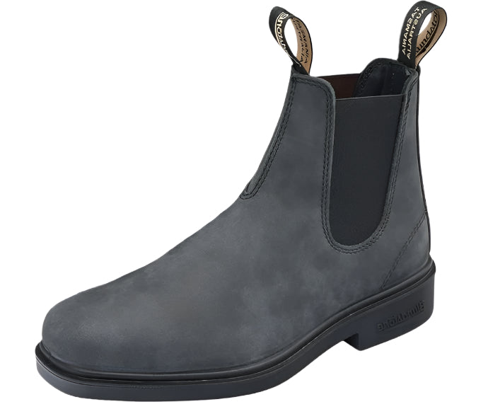 Blundstone 1308 Dress Series Unisex Chelsea Boot, Rustic Black