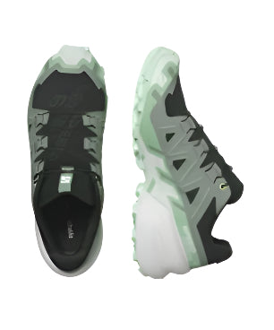 Salomon Speedcross 6 Women’s Running Shoes, Black/Laurel Wreath/Green Ash