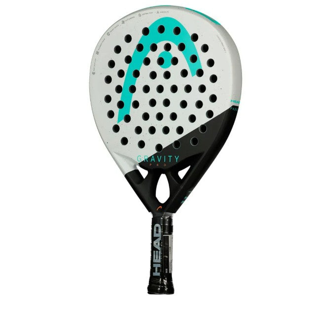 HEAD Gravity Elite Padel Racket – Lightweight Teardrop Paddle (Model 228182)