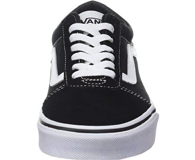 Vans Ward Suede Canvas Black/ White size 8 Men's