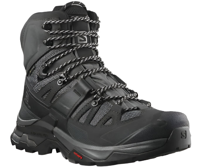 Salomon QUEST 4 GORE-TEX Men's Waterproof Hiking Boots – Magnet/Black/Quarry - Ndoros
