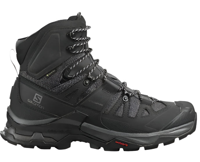 Salomon QUEST 4 GORE-TEX Men's Waterproof Hiking Boots – Magnet/Black/Quarry - Ndoros