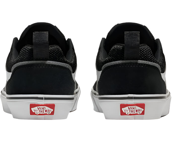Vans Men's Filmore Low-Top Skate Sneakers – Black/Pewter - Ndoros