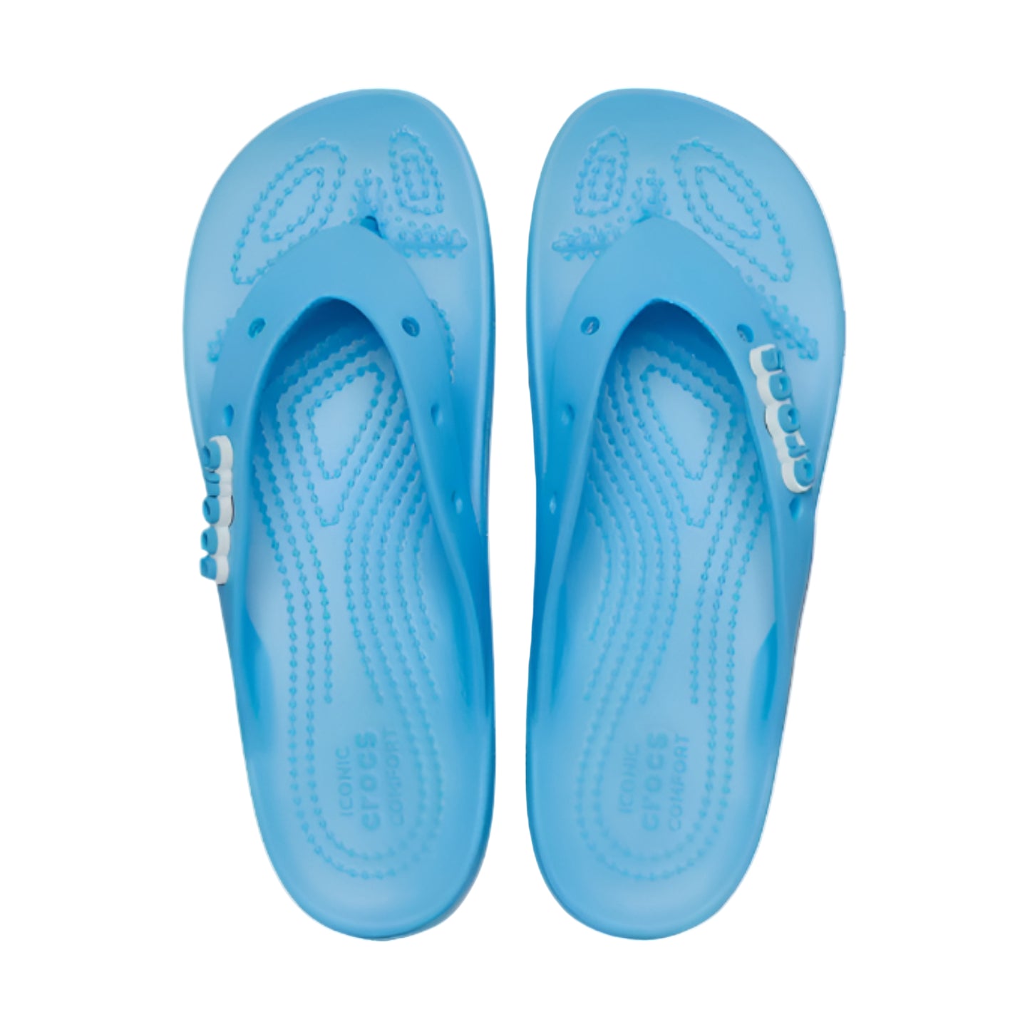 Crocs Women's Classic Platform Flip Flops – Lightweight Cushioned, Oxygen - Ndoros