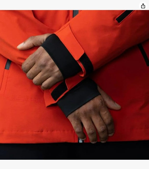 Apricoat Adventure 2.0 Men's Warm Winter Jacket Insulated, Hooded, Waterproof and windproof, Red - Ndoros