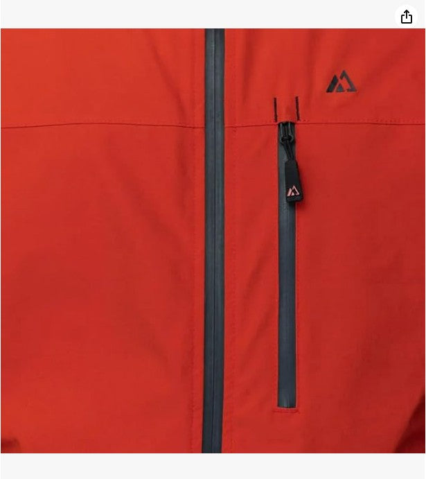 Apricoat Adventure 2.0 Men's Warm Winter Jacket Insulated, Hooded, Waterproof and windproof, Red - Ndoros