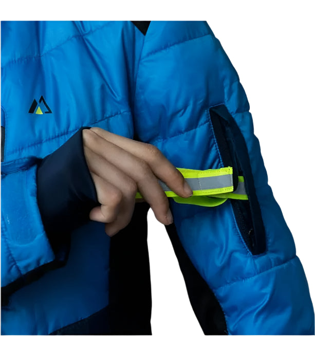 Apricoat EcoDown Adventure Women's Winter Coat - Stylish, Ultra Light Down Jacket, Packable, Blue - Ndoros