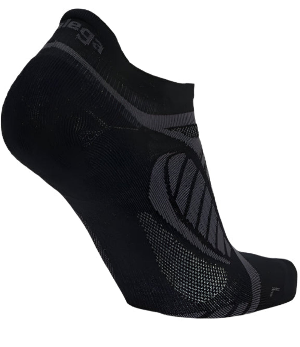 Balega Ultralight Crew Lightweight Performance Athletic Running Socks Unisex, Black - Ndoros