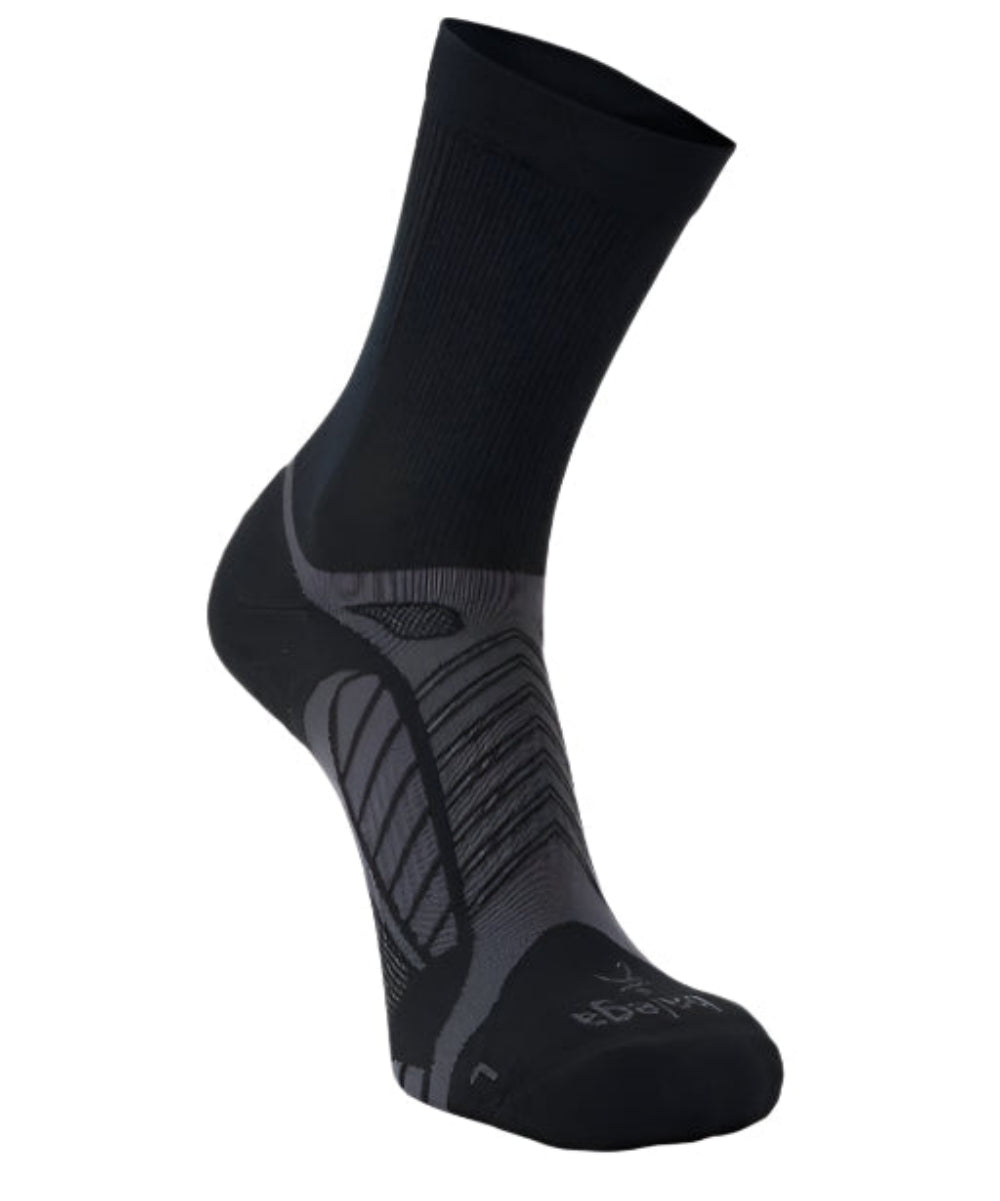 Balega Ultralight Crew Lightweight Performance Athletic Running Socks Unisex, Black