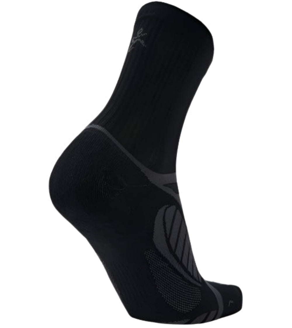 Balega Ultralight Crew Lightweight Performance Athletic Running Socks Unisex, Black