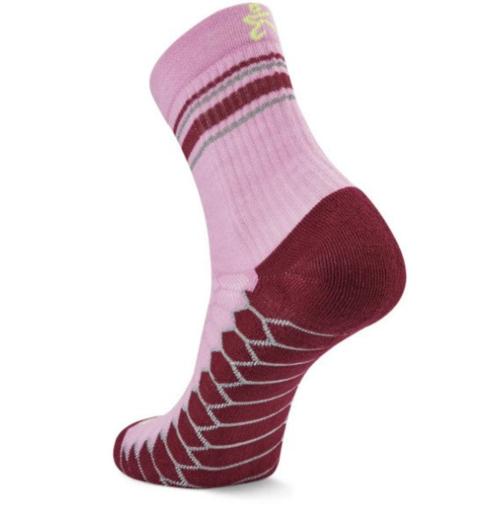 Balega Silver Mini Crew Performance Running Socks For Women, Candyfloss
