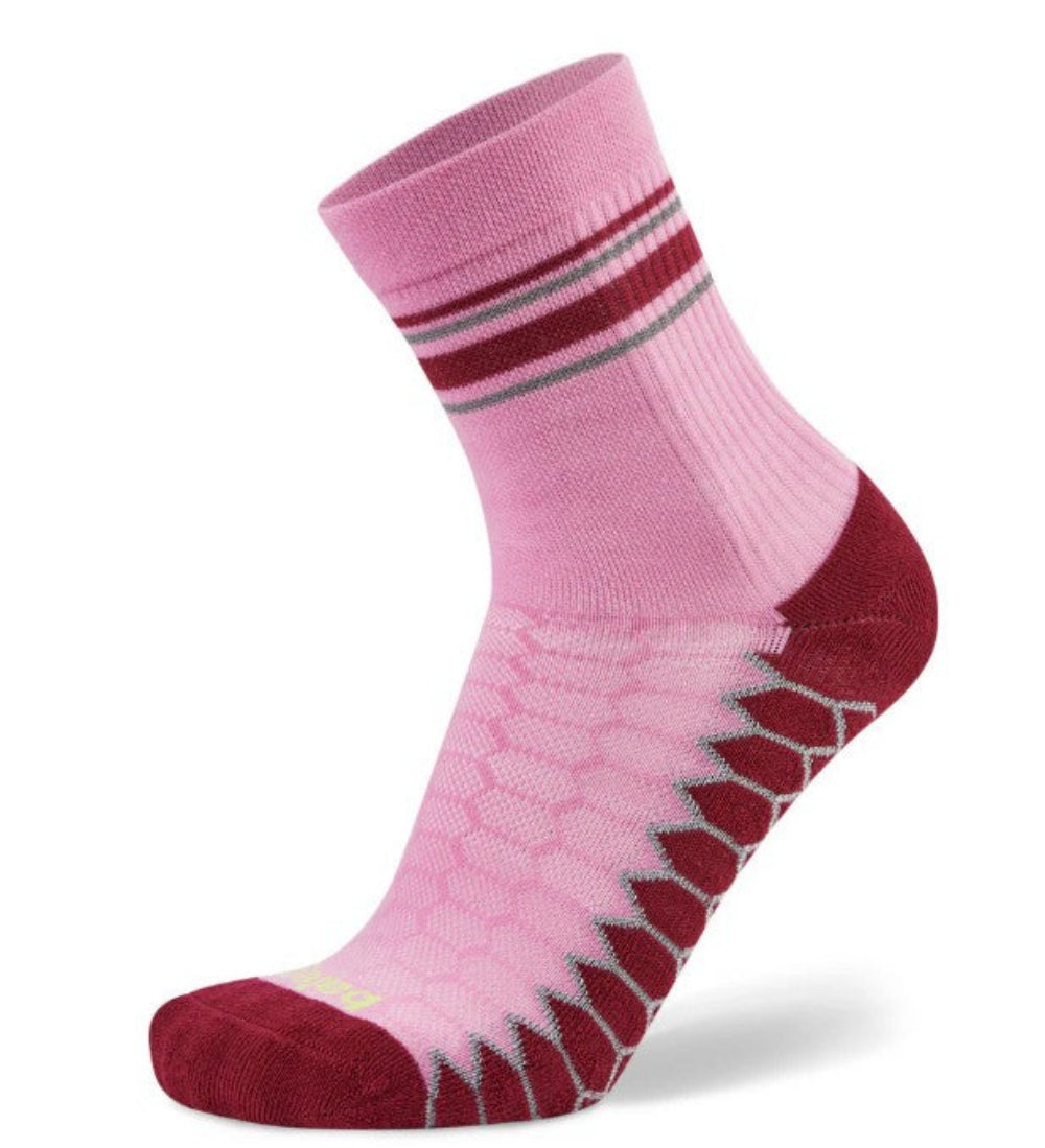 Balega Silver Mini Crew Performance Running Socks For Women, Candyfloss