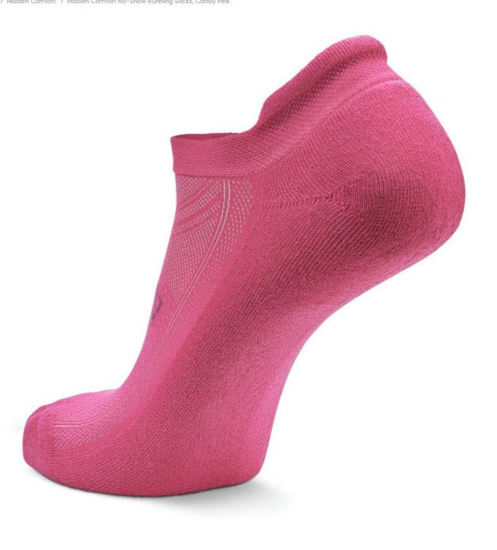 Balega Hidden Comfort Performance No Show Athletic Running Socks Unisex, Candy Pink