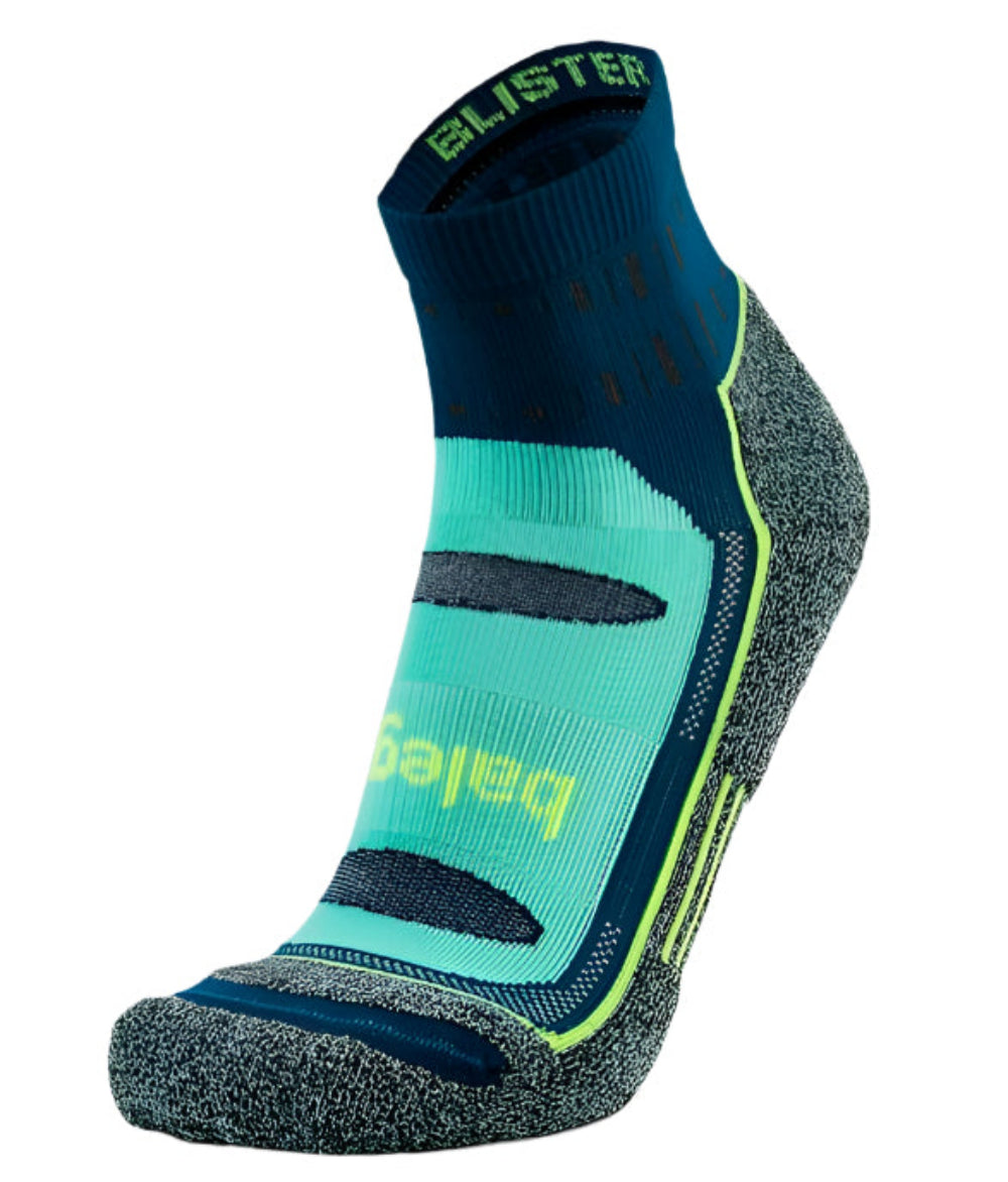 Balega Blister Resist Quarter Performance Athletic Running Socks Unisex, Deep Teal