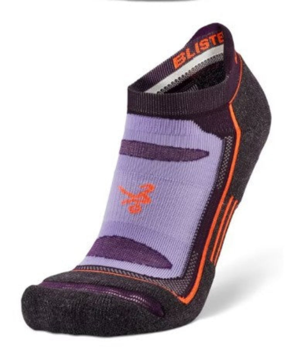 Balega Blister Resist No Show Performance Athletic Running Socks Unisex, Midnight Plum