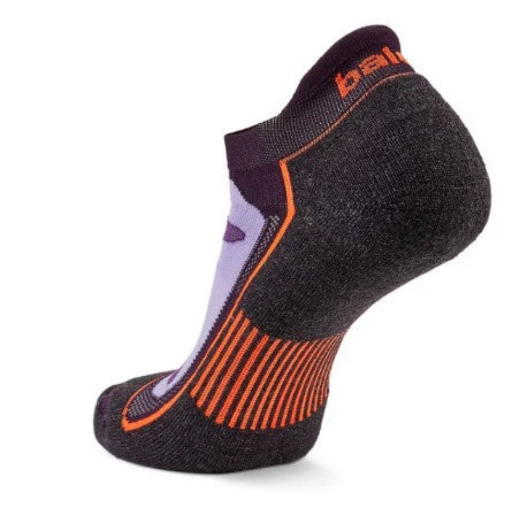 Balega Blister Resist No Show Performance Athletic Running Socks Unisex, Midnight Plum